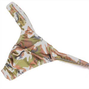 Bikini Pouch Thong Camo – Army Green, One size