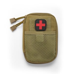 Portable Military First Aid Kit Empty Bag – Mud color