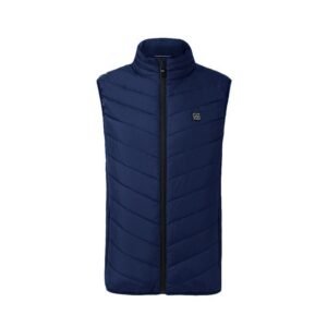 Heated Vest Smart Electric Heating Jacket Men Women Waistcoat Winter – Special Blue, M