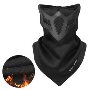 WEST BIKING thermal cycling mask – Black grey, One size