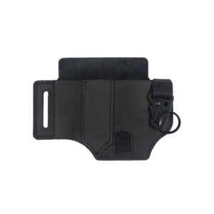 Outdoor wear belt self-defense knife cover field exploration tools – Black