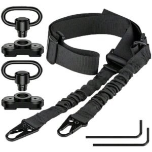 Tactical Gun Straps Double Point Strap Qd Strap Retaining Ring Multifunctional