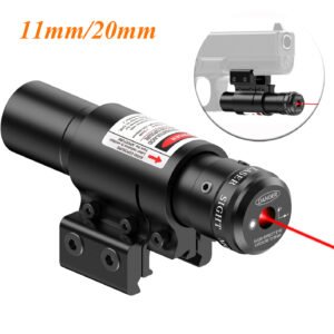 Adjustable External Red Laser Sight – Picture color