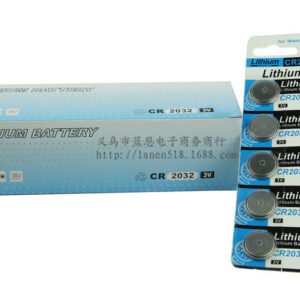 Weight scale button lithium battery