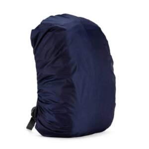 Waterproof Camo Backpack Cover – Navy Blue, 35L
