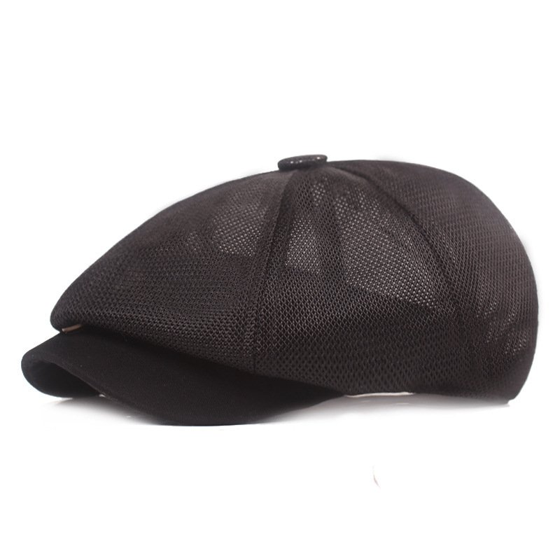 Full Mesh Flat Men's Casual Breathable Sun Visor Military Hat Sun Protection Hat - Image 9