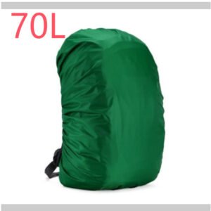 Waterproof Camo Backpack Cover – Green, 70L