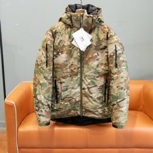 Men’s Outdoor Mountaineering Camping Thermal Technology Waterproof Fabric Down Jacket