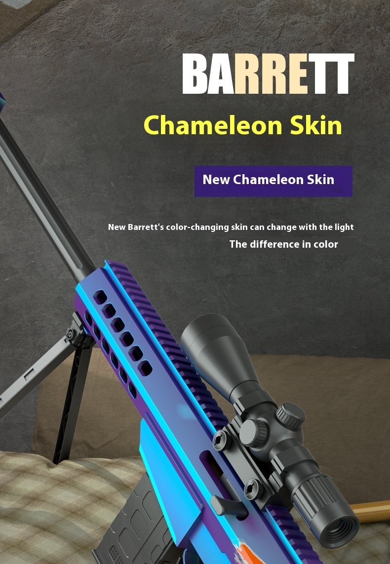 Throwing Shell Barrett Sniper Soft Bullet Gun Children's Toy - Image 10