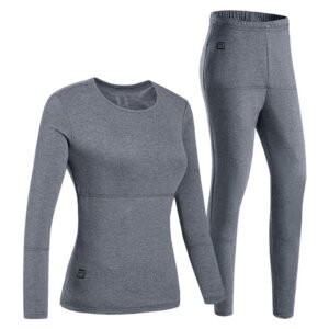Thermal Suit Heating The Whole Body – Men grey set, 3XL