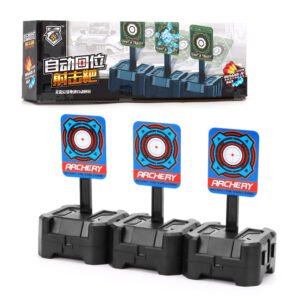 Automatic Return Shooting Target Water Bullet Softball Gun Accessories Toys – Blue