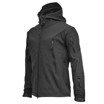 Men's Jacket Overalls Waterproof Fleece Camouflage Soft Shell Clothing Tactical Outdoor Keep Warm - Image 2