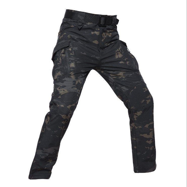 Tactical Pants Outdoor Assault Pants City Army Fan Pants Shark Skin Soft Shell Pants - Image 6