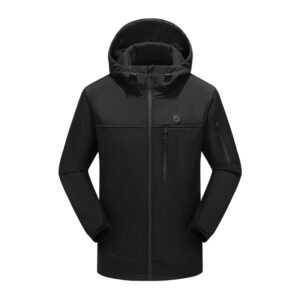 Smart Thickened Thermal Heating Jacket – Black, M