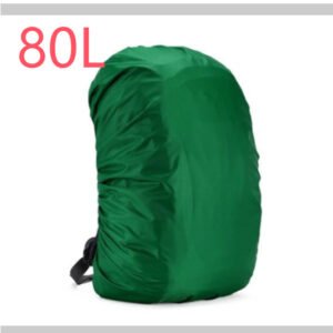 Waterproof Camo Backpack Cover – Green, 80L