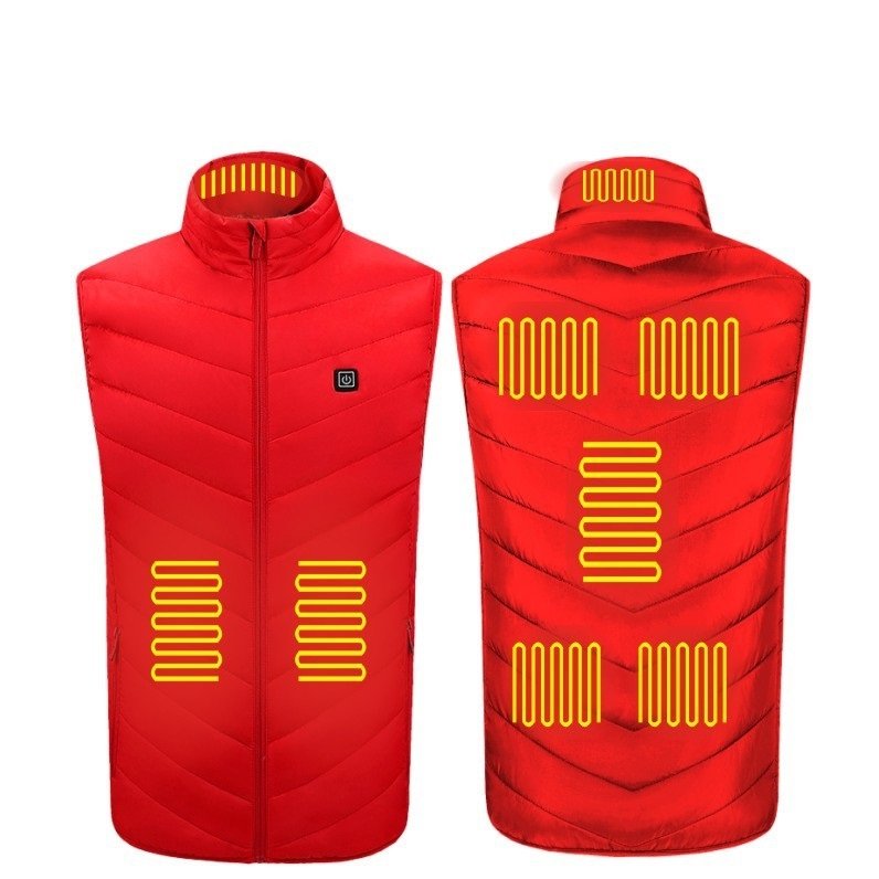 Heated Vest Washable Usb Charging Electric Winter Clothes - Image 10