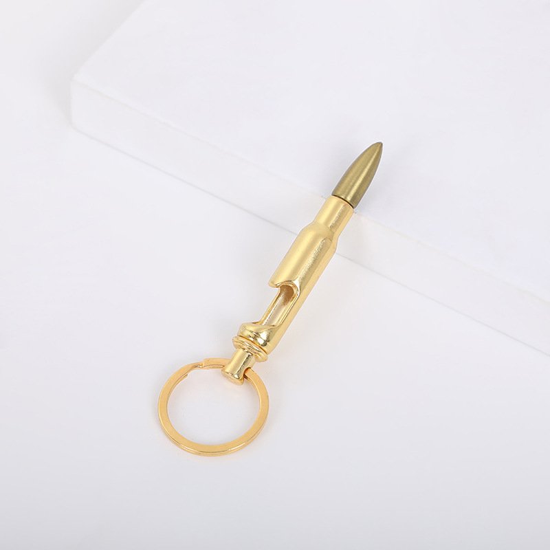 Bullet Model Personality Creative Keychain Pendant Bullet Bottle Opener Beer Bottle Opener - Image 3