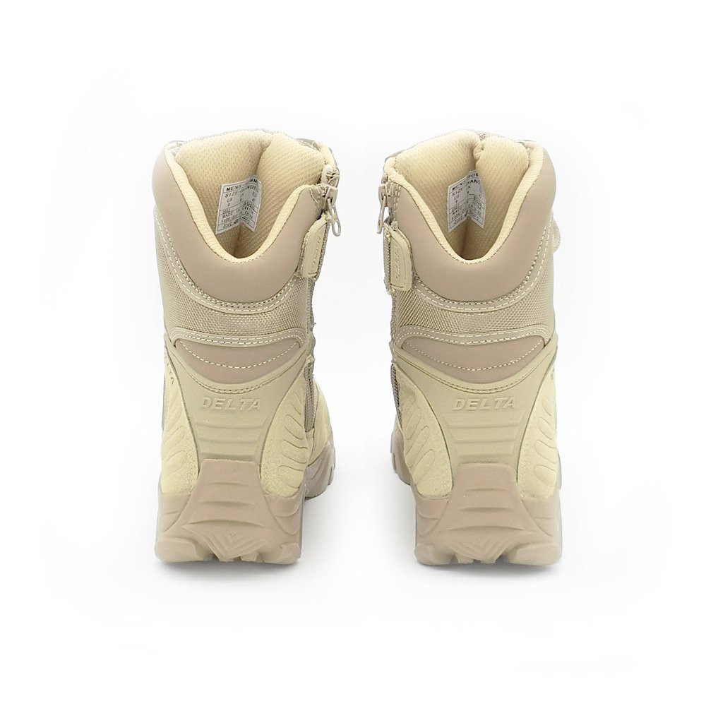 Men's Leather Suede Delta Military Boots - Image 3