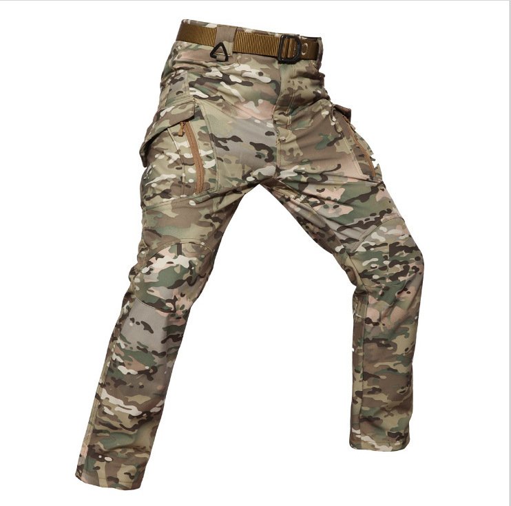 Tactical Pants Outdoor Assault Pants City Army Fan Pants Shark Skin Soft Shell Pants - Image 2