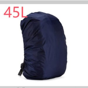 Waterproof Camo Backpack Cover – Navy Blue, 45L
