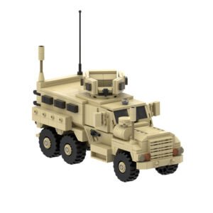 MOC-67379 6×6 Mine Anti-ambush Vehicle Military Model Toy