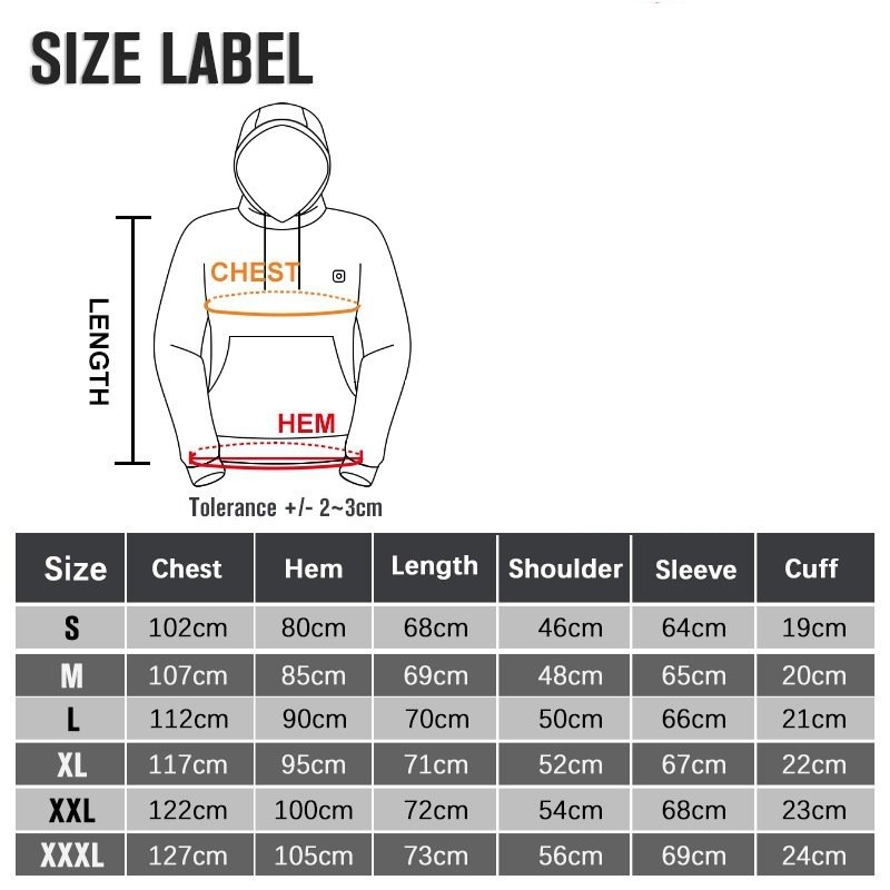 2024 New Outdoor Electric USB Heating Jacket - Image 9