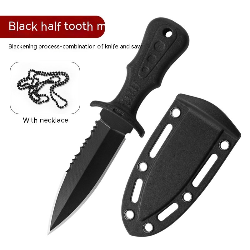 Outdoor Knife Straight Knife Camping Portable Fruit Knife - Image 5