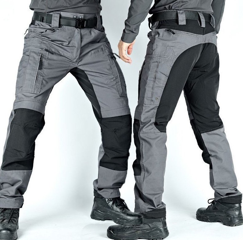 P40 Tactical Knee Pads Men Trousers Outdoor Training Military Fans Wear-resistant Breathable Multi-pocket - Image 9