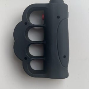 Simple Home Self-defense Flashlight Style Boxing Finger Cots – 4 Fingers Black