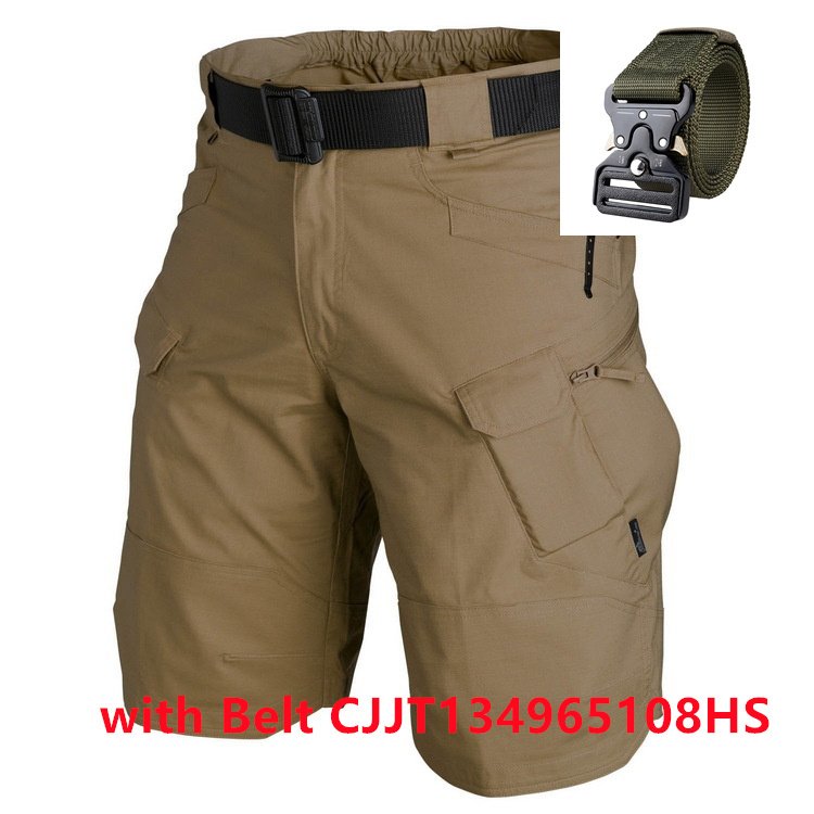 City Tactical Casual Shorts Workwear Plaid Fabric Waterproof Free Shipping - Image 5