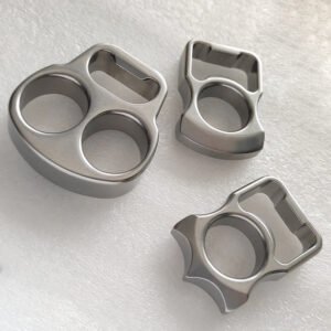 Matte Solid 304 Stainless Steel Stone Bottle Opener Self-defense