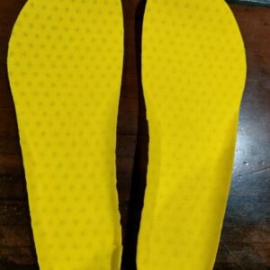 Sports insoles military training men and women sweat odor and breathable thickening shock absorption basketball running insoles summer – Yellow, 38.