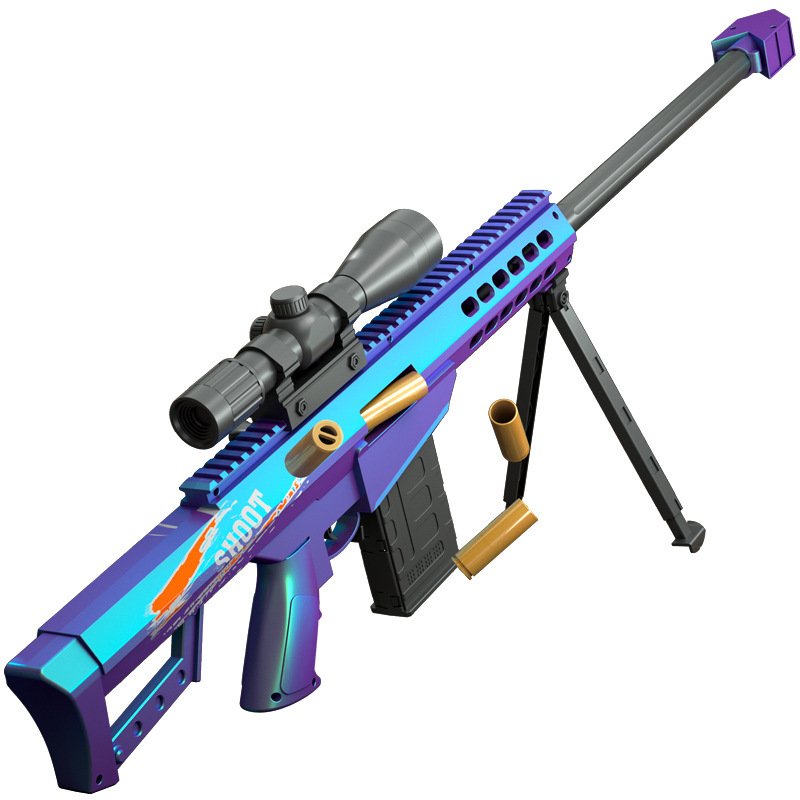 Throwing Shell Barrett Sniper Soft Bullet Gun Children's Toy - Image 5