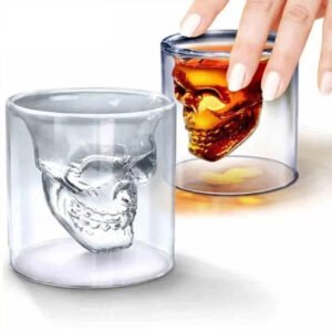 Glass Shot Skull Crystal Skull 75ml