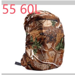 Waterproof Camo Backpack Cover – Leaves Camouflage, 55 60L