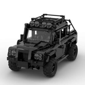 MOC Building Blocks Land Rover Guard SVX Spectre Assembled Car Assembly Model