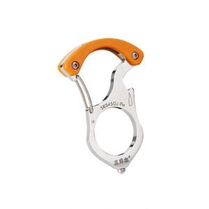 Stainless Steel Multifunctional Keychain Self Defense Tool – 045Orange handle