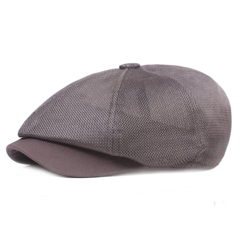 Full Mesh Flat Men's Casual Breathable Sun Visor Military Hat Sun Protection Hat - Image 7