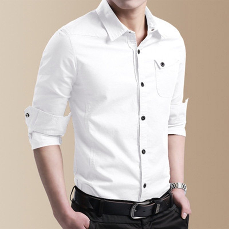 Casual Military Fit fit Multi-Pocket Shirt - Image 8