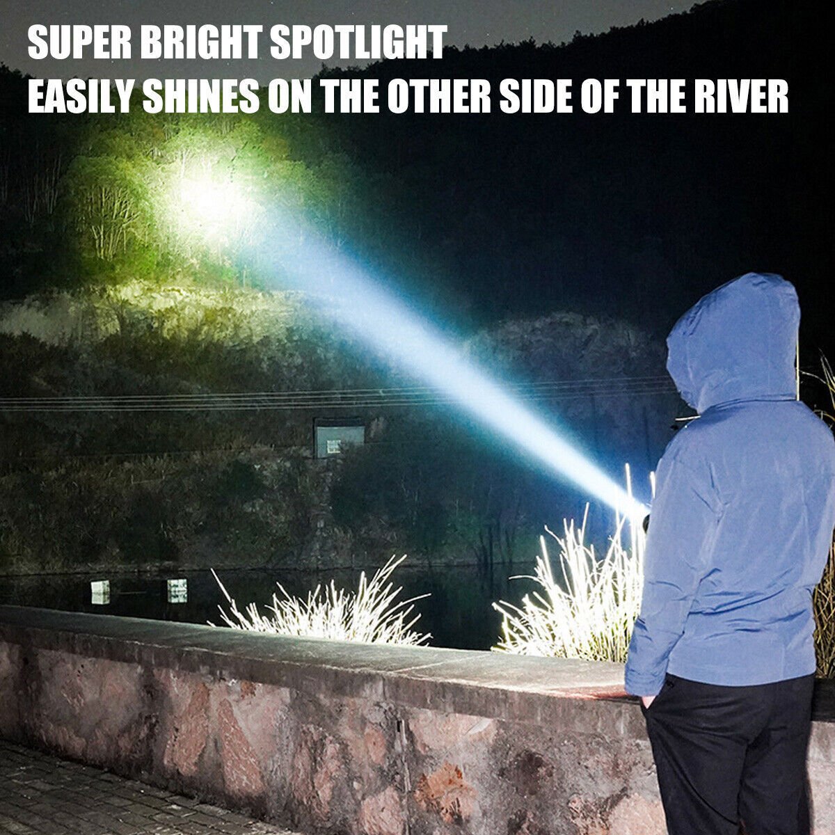 Mini Tactical LED Torch Super Bright Pocket Camping Flashlight USB Rechargeable - Image 8