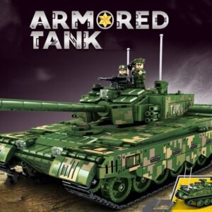 Tank Military Building Blocks WWII Eating Chicken Children Assembling Building Blocks – 8 Style
