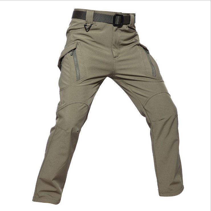 Tactical Pants Outdoor Assault Pants City Army Fan Pants Shark Skin Soft Shell Pants - Image 5