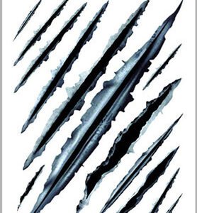 Simulation Bullet Hole Scratches Cover Decorative Car Stickers Cracks Modified 3d Creative Waterproof – Scratches