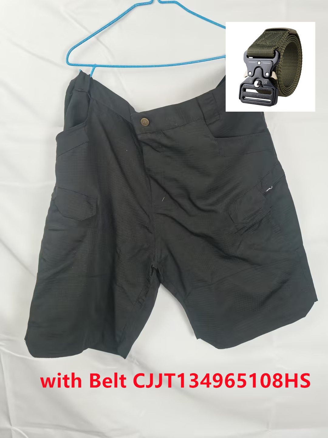 City Tactical Casual Shorts Workwear Plaid Fabric Waterproof Free Shipping - Image 2