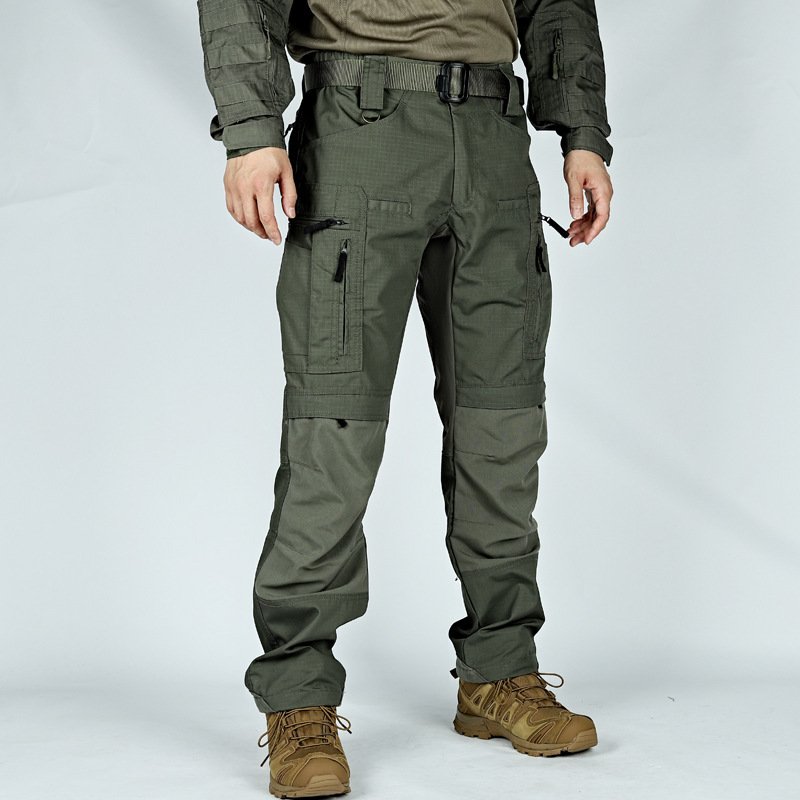 P40 Tactical Knee Pads Men Trousers Outdoor Training Military Fans Wear-resistant Breathable Multi-pocket - Image 8