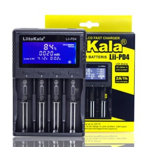 Smart Charger LCD Display To Detect Battery Capacity